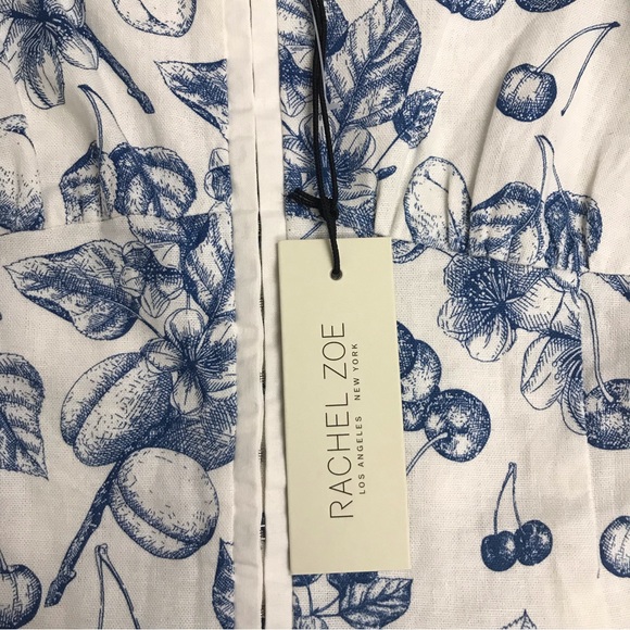 Rachel Zoe Sustainable Linen Blend Corset Top - Picture 5 of 10